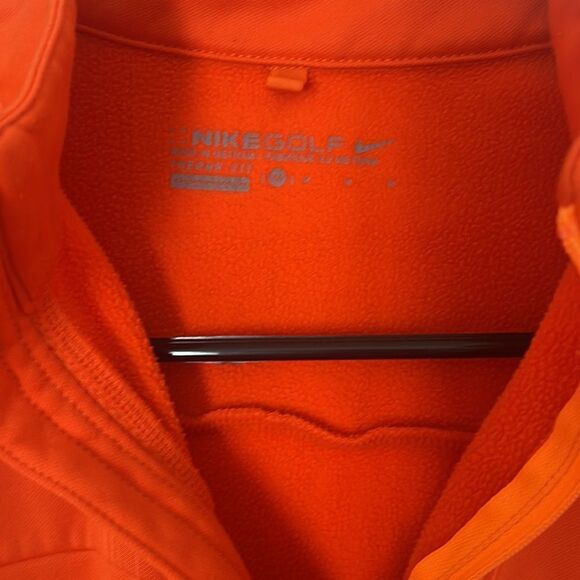 Nike Golf Orange Quarter Zip M - Picture 4 of 5